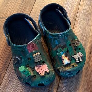 Kids Minecraft Crocs